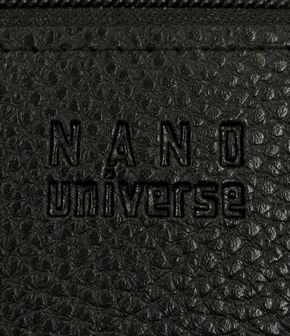 美品 ナノユニバース L字ファスナー長財布 メンズ nano universe – rehello by BOOKOFF