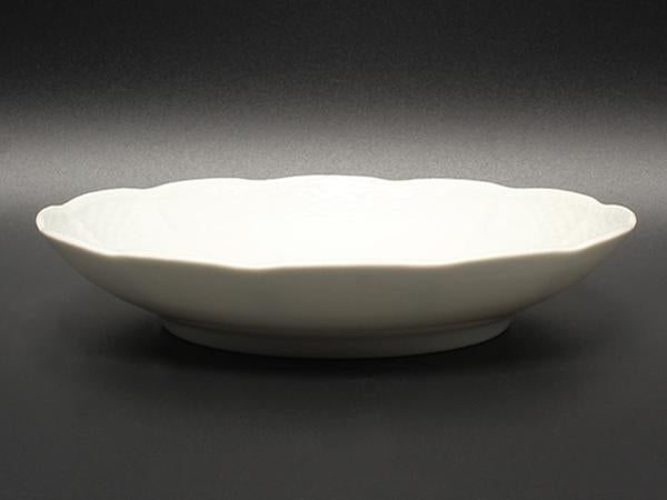 美品 リチャードジノリ ラウンドディッシュ 皿 19cm サックスフラワー Richard Ginori