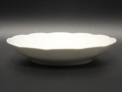 美品 リチャードジノリ ラウンドディッシュ 皿 19cm サックスフラワー Richard Ginori