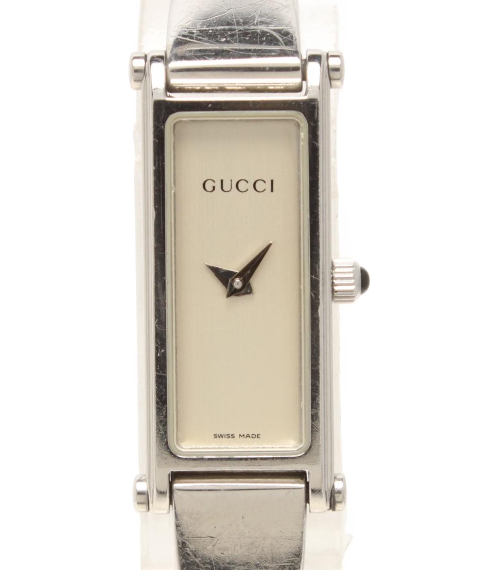 GUCCI 腕時計 クオーツ シルバー 1500L レディース グッチ