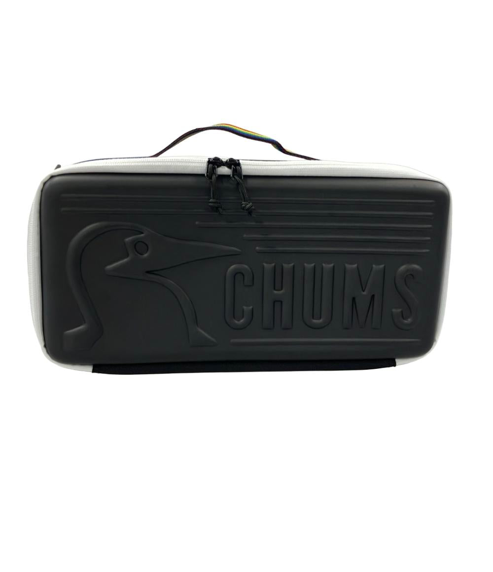 美品 CHUMS ハンドバッグ 収納ケース マルチハードケース メンズ レディース チャムス
