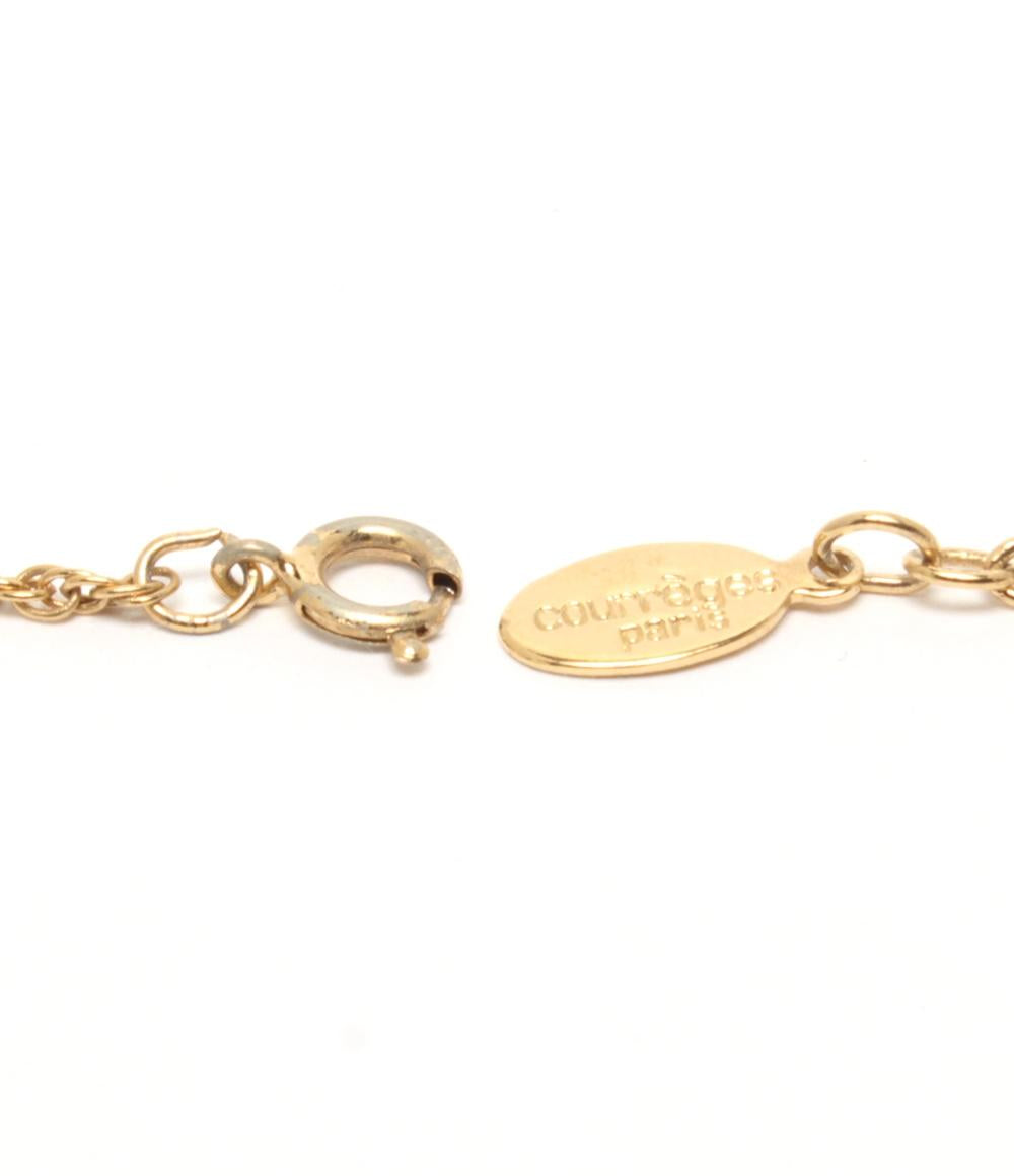 courreges ネックレス ロゴ レディース クレージュ