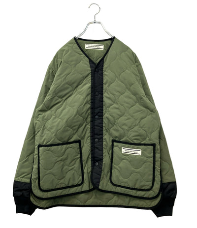 ONITSUKA TIGER キルティングジャケット 24AW QUILTED JACKET カーキ 2183B415 メンズ SIZE XL オニツカタイガー