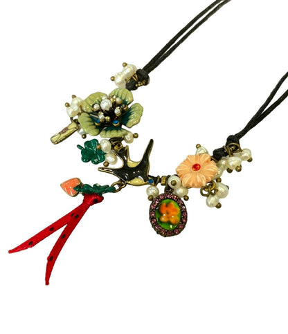 レネイド ネックレス フラワーモチーフ 花モチーフ レディース Les Nereides