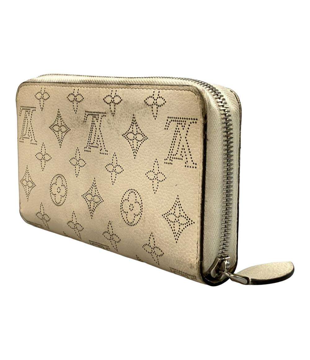 LOUIS VUITTON ラウンドファスナー長財布 マヒナ ジッピーウォレット 
