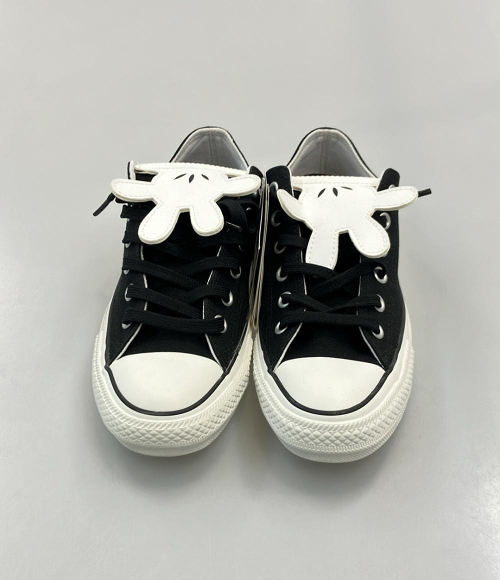 美品 CONVERSE ローカットスニーカー ×ミッキーマウス ディズニー レディース SIZE 25.0 (XL) コンバース