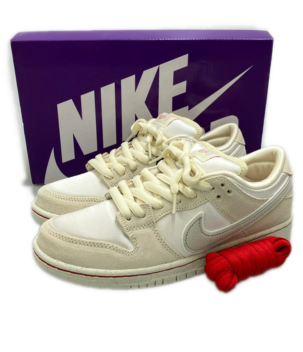 美品 NIKE SB ローカットスニーカー DUNK LOW PREMIUM FZ5654-100 メンズ SIZE 26.5 ナイキエスビー