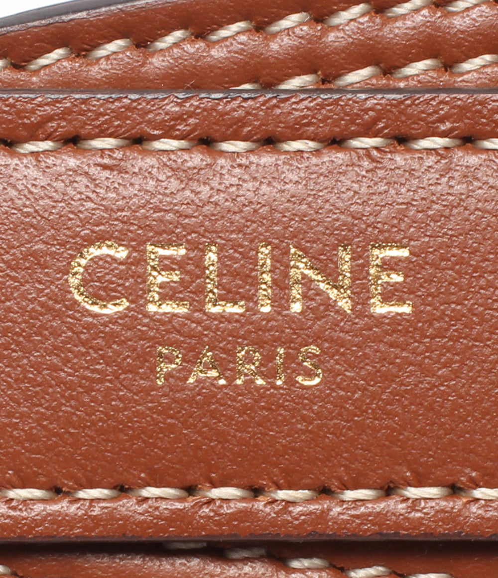 美品 CELINE ショルダーストラップ エンブロダイリーロングストラップ レディース セリーヌ