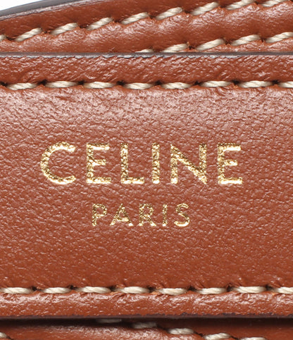 美品 CELINE ショルダーストラップ エンブロダイリーロングストラップ レディース セリーヌ