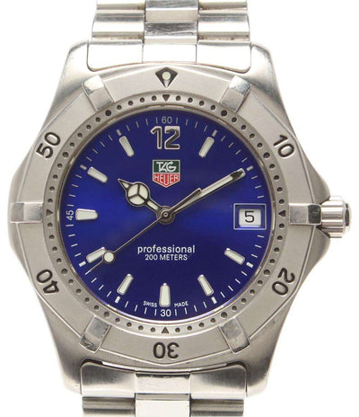TAG HEUER 腕時計 プロフェッショナル 200m クオーツ ブルー WK1116 メンズ タグホイヤー