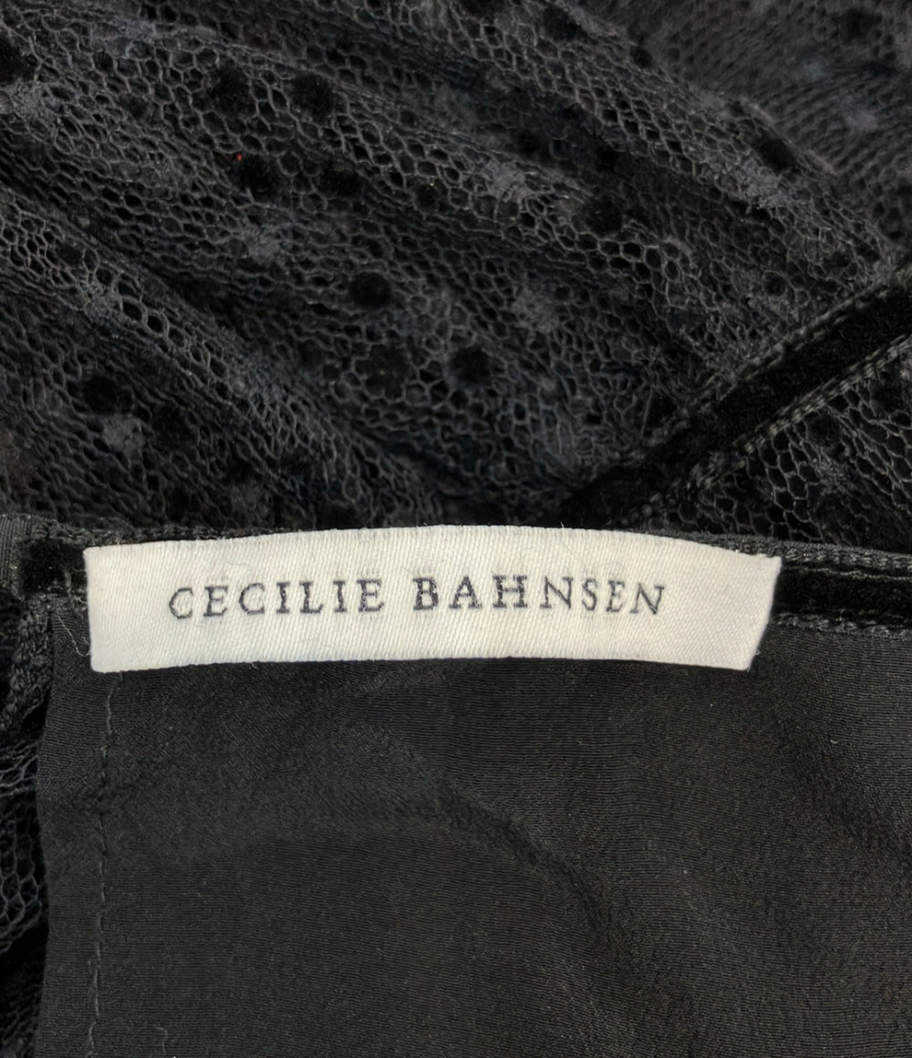 CECILIE BAHNSEN ドットチュールスカート レディース SIZE 6 (M) セシリーバンセン