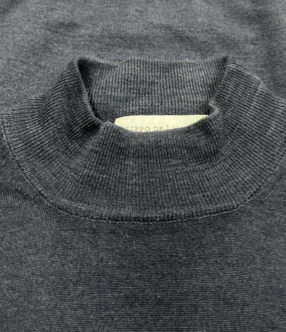 訳あり フィリッポ デ ローレンティス ハイネックウールニット メンズ SIZE 46 (L) FILIPPO DE LAURENTIIS