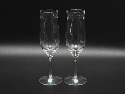 TIFFANY&Co. シャンパングラス 2点セット ペア スウィング ティファニー