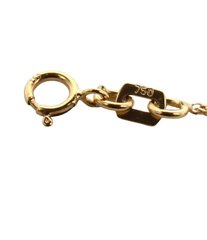 美品 ネックレス K18 ダイヤ レディース