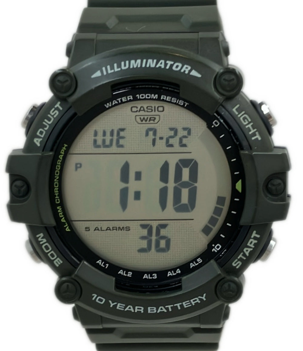 美品 CASIO 腕時計 クオーツ AE-1500WH メンズ カシオ