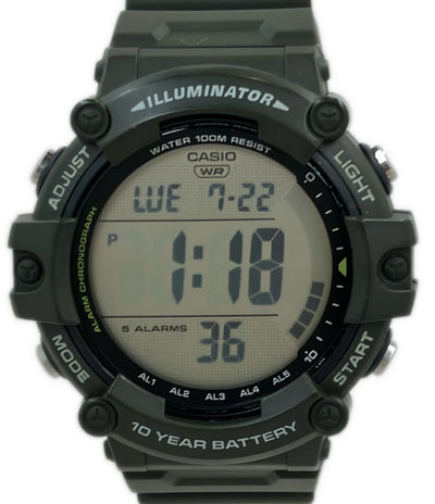 美品 CASIO 腕時計 クオーツ AE-1500WH メンズ カシオ