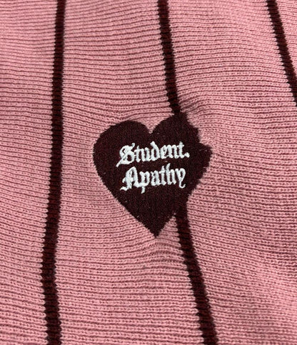 スチューデントアパシー ポロシャツニット レディース SIZE L (L) student apathy