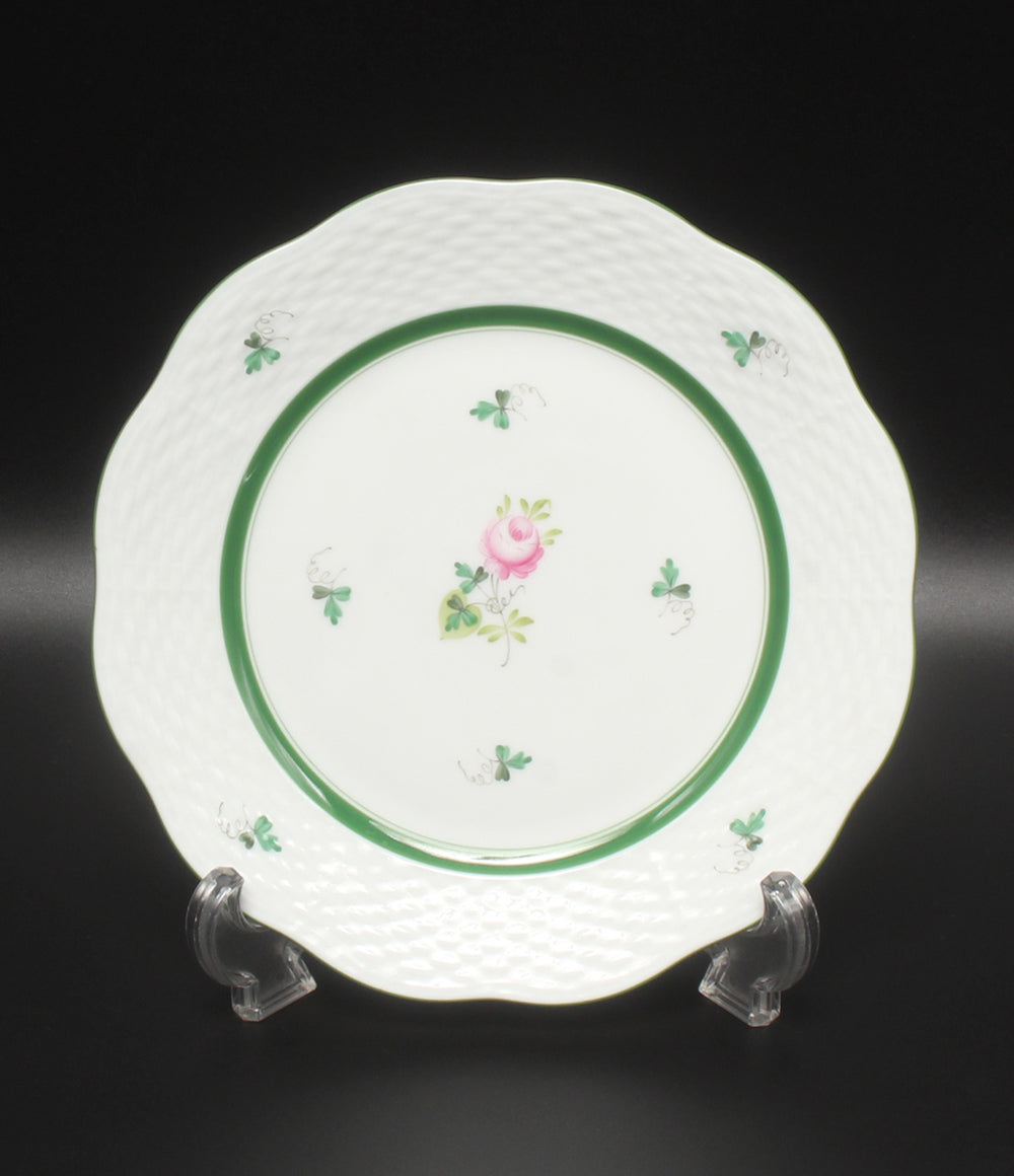 美品 HEREND プレート 皿 19cm ウィーンの薔薇 ヘレンド