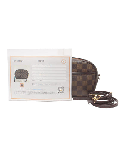 LOUIS VUITTON ショルダーバッグ 斜め掛け ウエストポーチ ポシェット イパネマ ダミエ N51296 レディース ルイ・ヴィトン
