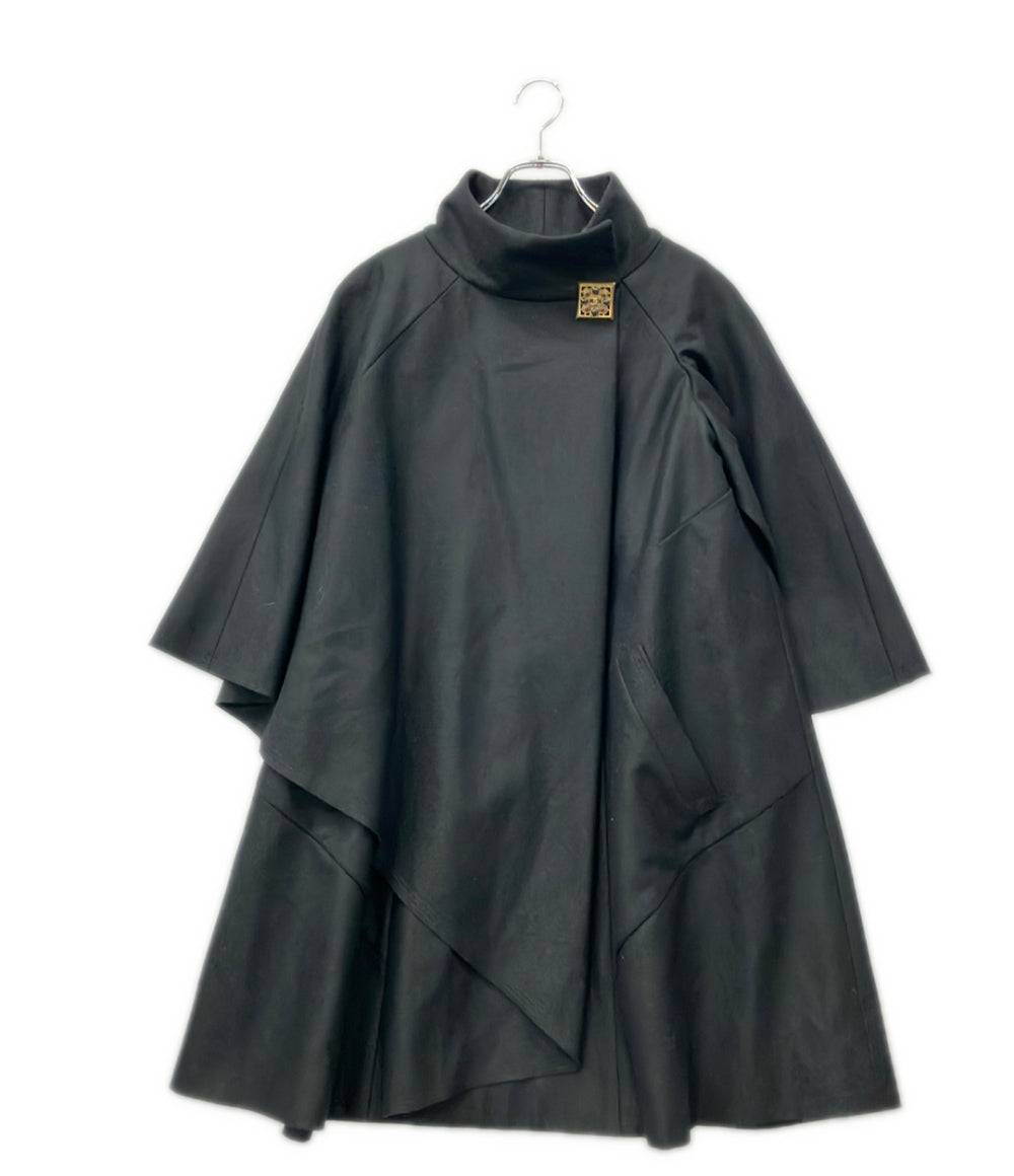 CHANEL ウール カシミヤ ケープ調 コート P41518V24161 レディース SIZE 38 (M) シャネル