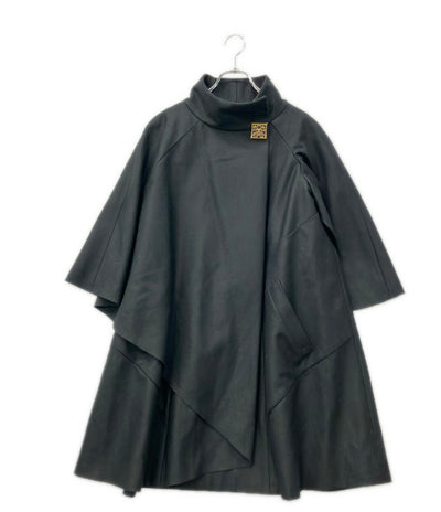 CHANEL ウール カシミヤ ケープ調 コート P41518V24161 レディース SIZE 38 (M) シャネル