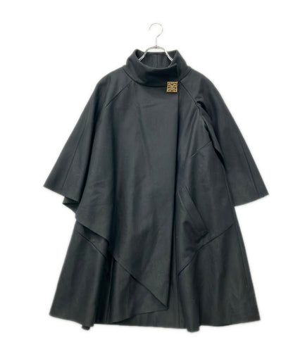 CHANEL ウール カシミヤ ケープ調 コート P41518V24161 レディース SIZE 38 (M) シャネル