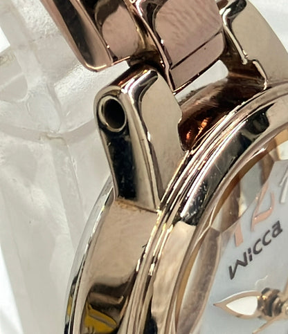 CITIZEN 腕時計 ウィッカ wicca ソーラー シェル E031-R004638 レディース シチズン