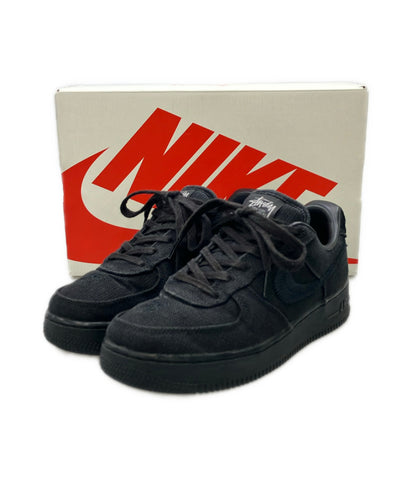 NIKE STUSSY ローカットスニーカー AIR FORCE 1 LOW CZ9084-001 レディース メンズ SIZE 24.0 ナイキ ステューシー