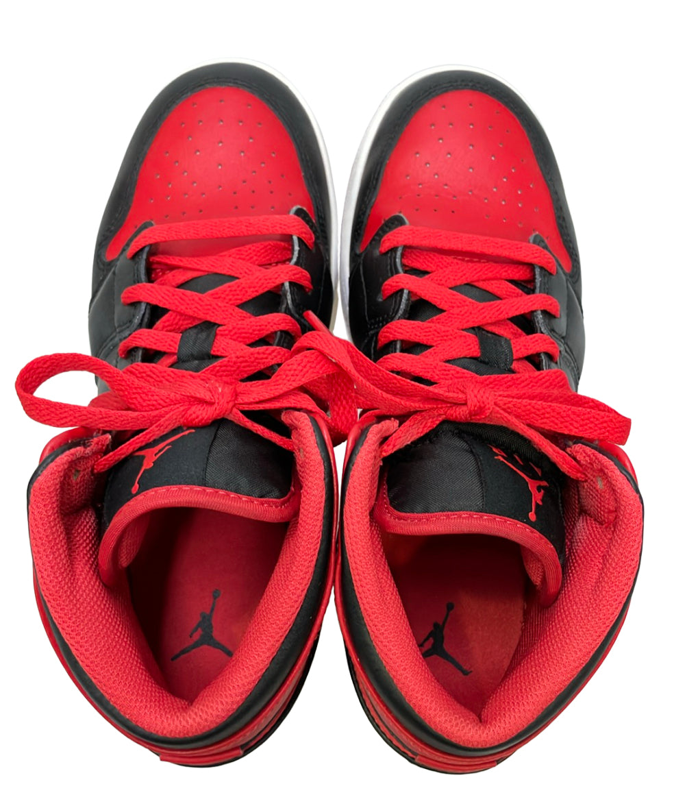 Air Jordan NIKE ハイカットスニーカー GS エアジョーダン1 ミッド DQ8423-060 レディース SIZE 23.5 エアジョーダン ナイキ