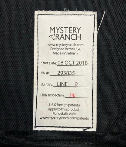 MYSTERY RANCH リュック SWEET PEA メンズ ミステリーランチ