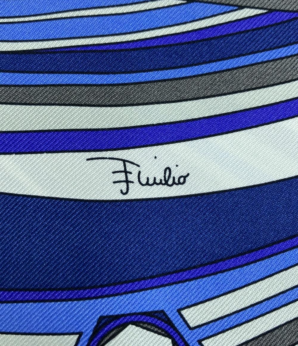 美品 Emilio Pucci スカーフ シルク100% レディース エミリオ・プッチ