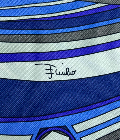 美品 Emilio Pucci スカーフ シルク100% レディース エミリオ・プッチ