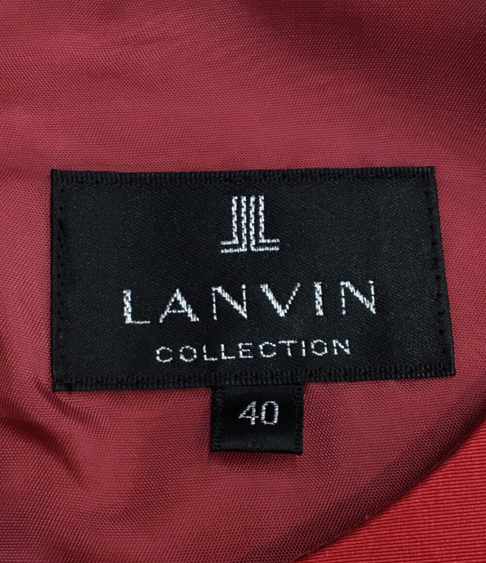 半袖ワンピース バラ      レディース SIZE 40 (L) LANVIN COLLECTION