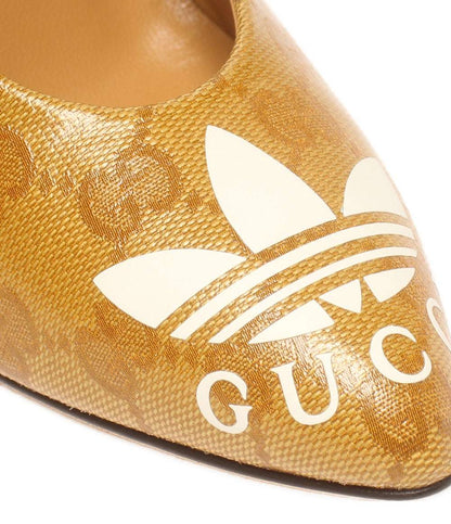 美品 グッチ パンプス アディダス adidas GGクリスタル 702221 レディース SIZE 35 1/2 Gucci