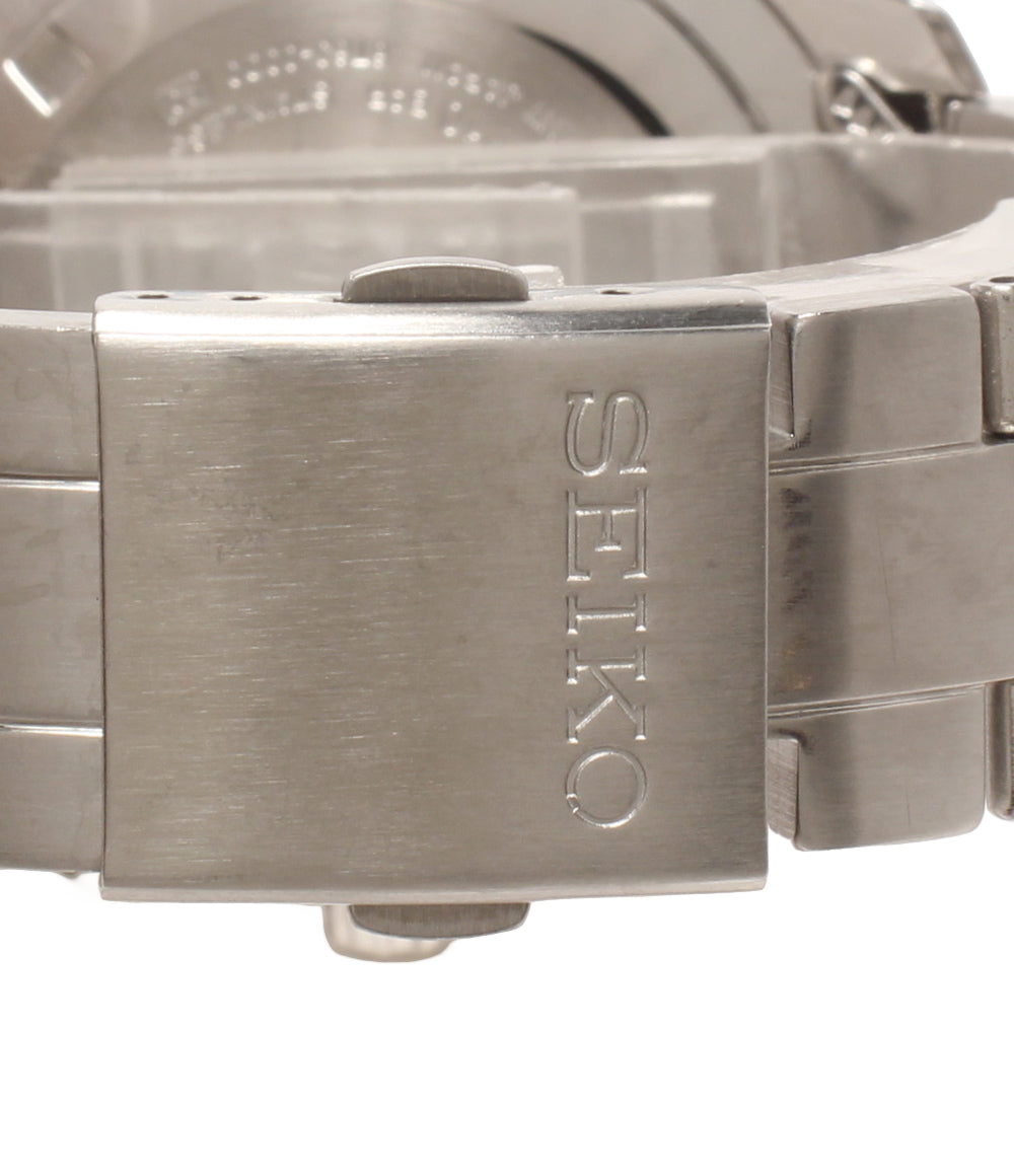 SEIKO 腕時計 クロノグラフ クオーツ ホワイト 6T63-00D0 メンズ セイコー
