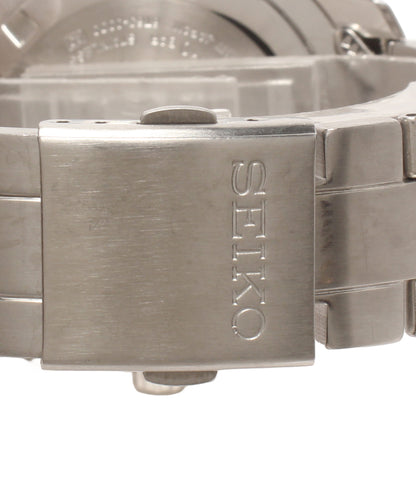SEIKO 腕時計 クロノグラフ クオーツ ホワイト 6T63-00D0 メンズ セイコー