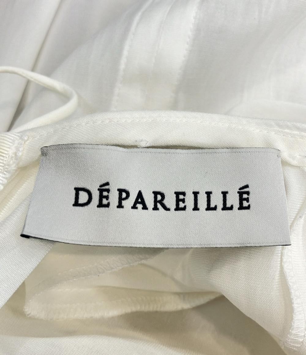デパリエ 長袖ギャザーブラウス レディース SIZE 38 (S) DEPAREILLE