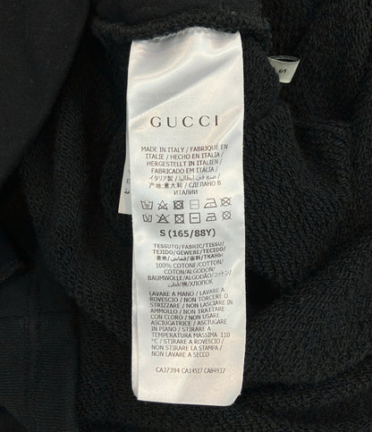 GUCCI 長袖 ロゴフーデッドスウェット ワンピース 610127-XJCR1 レディース SIZE S グッチ