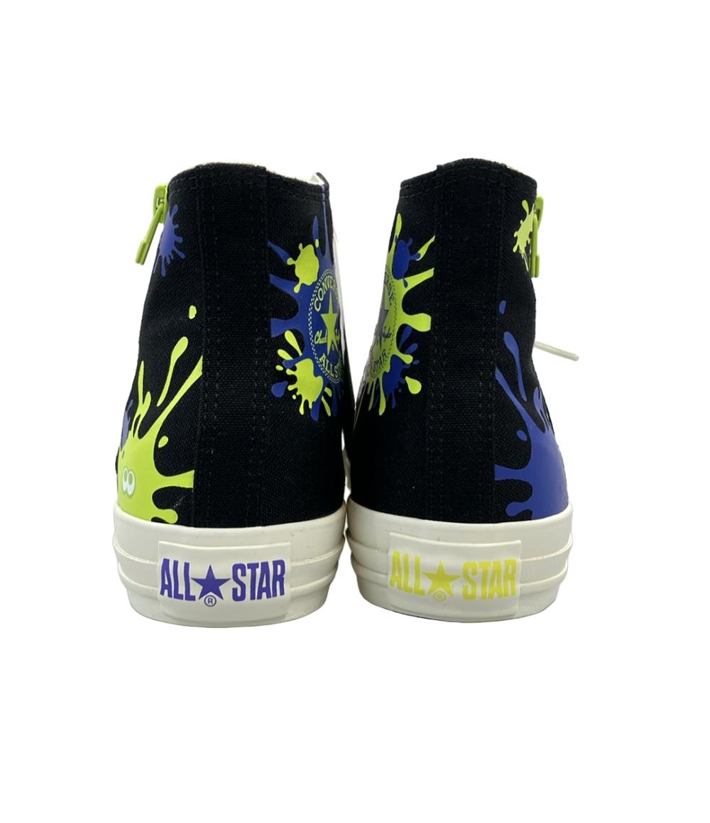 美品 CONVERSE ハイカットスニーカー サイドジップ × スプラトゥーン 3 ALL STAR Z HI 1SE173 メンズ SIZE 26.0 (M) コンバース