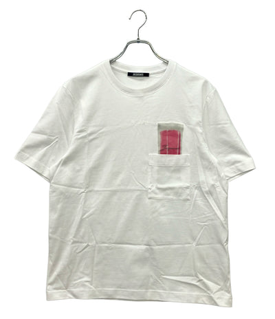 美品 JACQUEMUS 半袖Tシャツ 胸ポケット 255JS321 メンズ SIZE M ジャックムー