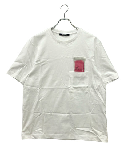 美品 JACQUEMUS 半袖Tシャツ 胸ポケット 255JS321 メンズ SIZE M ジャックムー