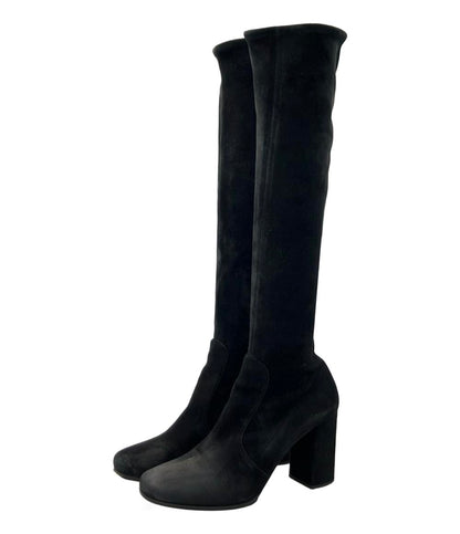 プラダ ストレッチロングブーツ レディース SIZE 38 1/2 (XL) PRADA