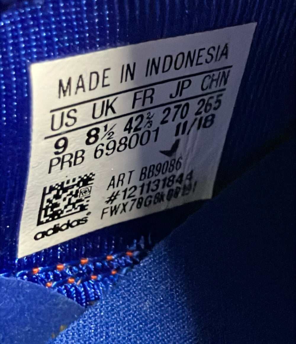 美品 adidas トレーニングシューズ サッカー プレデター19.3TR BB9086 メンズ SIZE 27.0 (L) アディダス