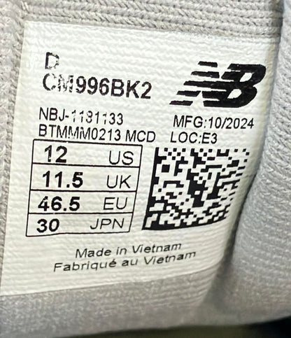 NEW BALANCE ローカットスニーカー CM996BK2 メンズ SIZE 30.0 (XL) ニューバランス