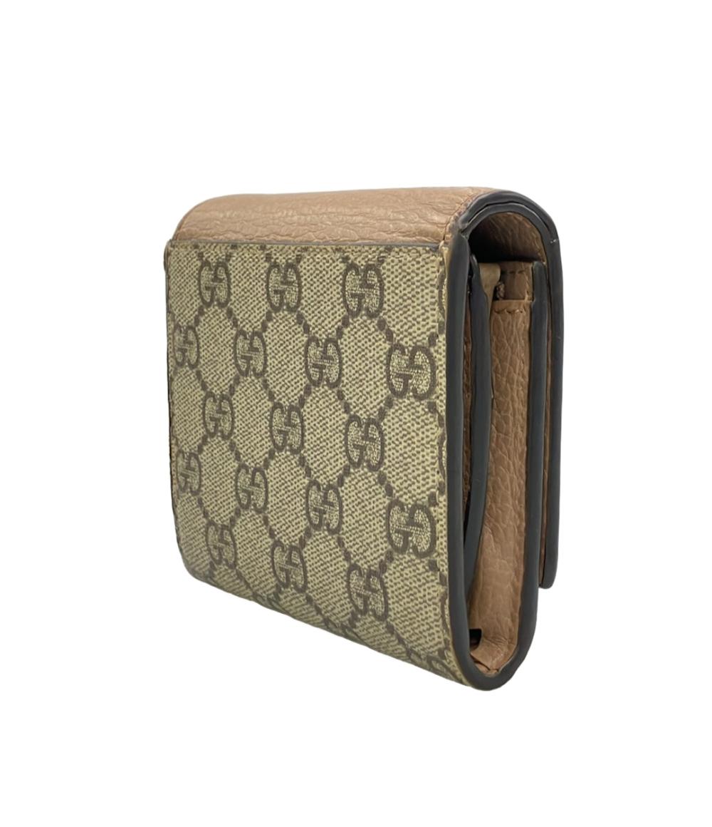 GUCCI 二つ折り財布 GGマーモント 499361 525040 レディース グッチ