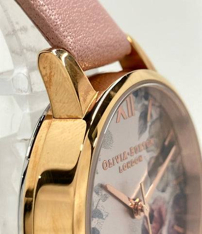 OLIVIA BURTON 腕時計 クオーツ シルバー OBW0528 レディース オリビアバートン