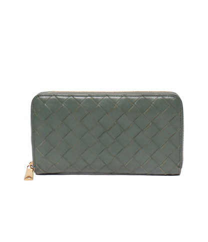 BOTTEGA VENETA ラウンドファスナー長財布 イントレチャート レディース ボッテガ・ヴェネタ