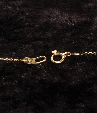 美品 STAR JEWELRY Girl ネックレス K10 SV ダイヤ 0.008ct レディース スタージュエリーガール