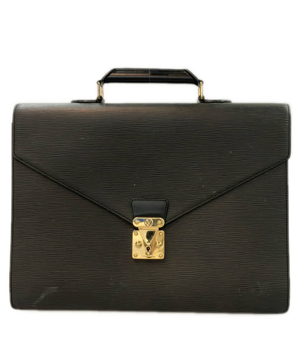 LOUIS VUITTON ブリーフケース セルヴィエットコンセイエ エピ M54422 メンズ ルイ・ヴィトン