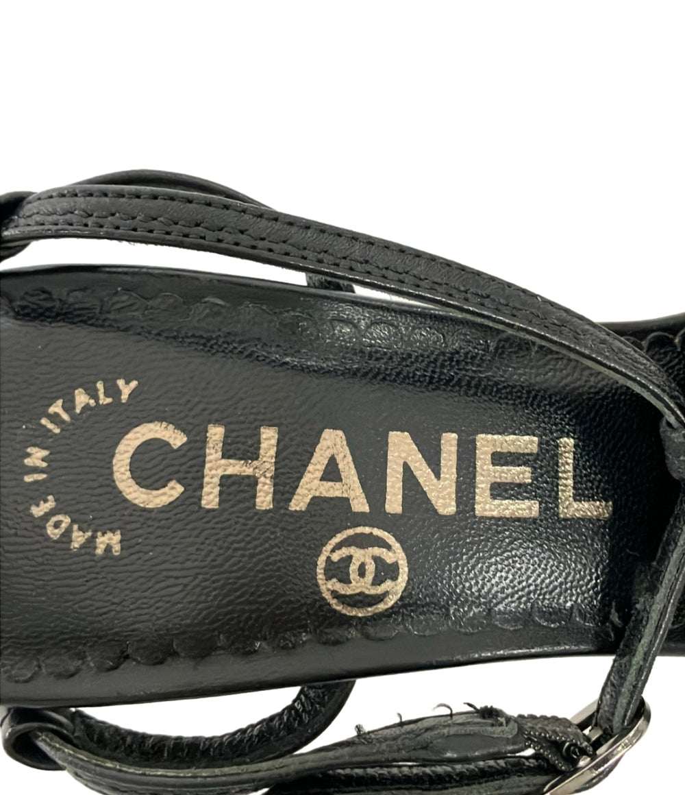 CHANEL サンダル レディース SIZE 34 1/2 シャネル